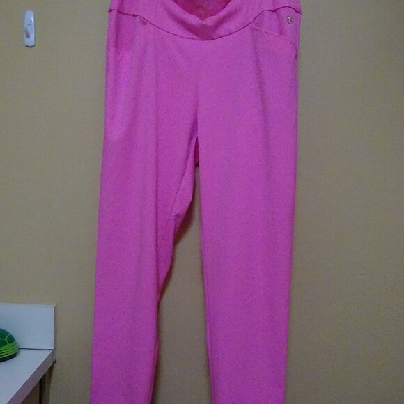 Lilly Pulitzer Luxletic Corso Pant UPF50+ Aura Pink size 12